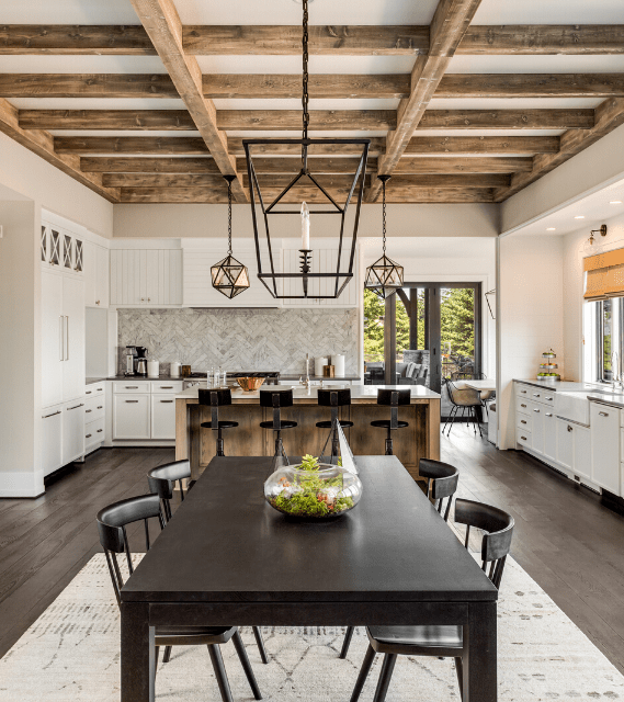 Fine art interior design with premium finishes